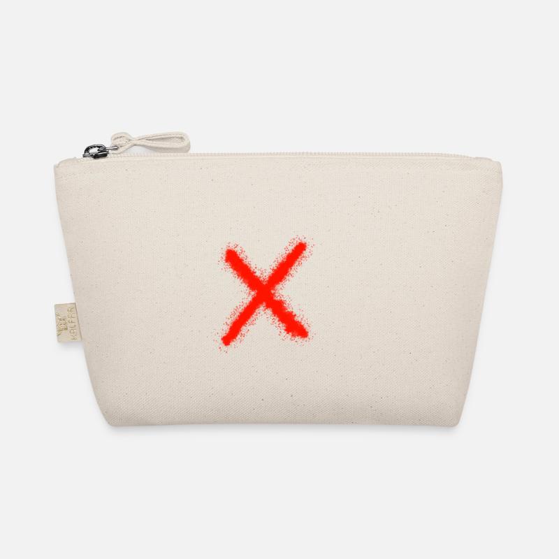 Cross - False - Prohibited Organic Pouch