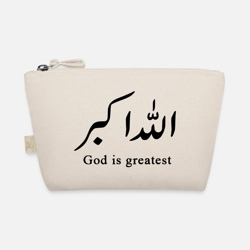 Allahu Akbar - Bio-Täschchen - Natur