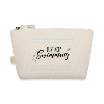 keep swimming - Organic Pouch - nature - Front