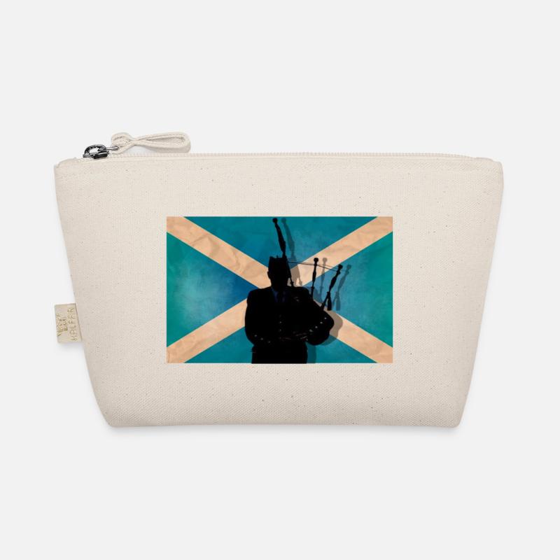 Scottish piper - Organic Pouch - nature
