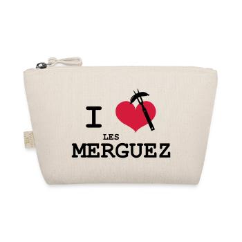 I Love les Merguez - Trousse biologique - nature - Devant