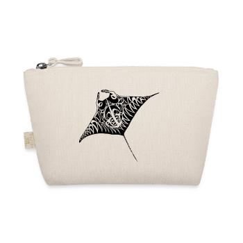 manta maori blk - Bio-Täschchen - Natur - Vorne