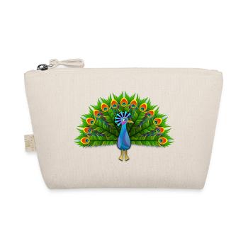 Peacock - Organic Pouch - nature - Front