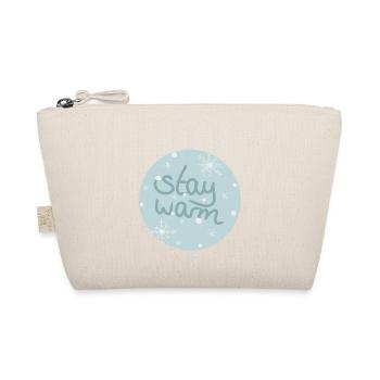 Stay warm - Bio-Täschchen - Natur - Vorne