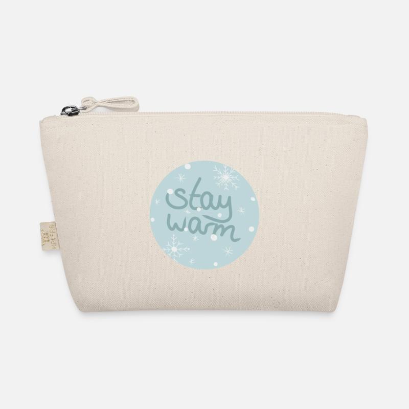Stay warm - Bio-Täschchen - Natur