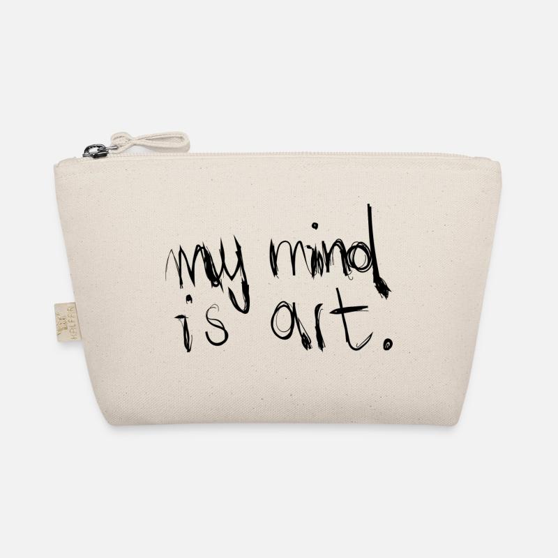 My Mind Is Art - Bio-Täschchen - Natur
