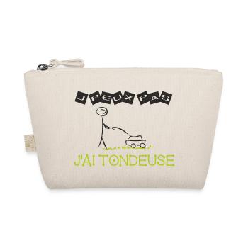 T shirt j'peux pas j'ai tondeuse - Trousse biologique - nature - Devant