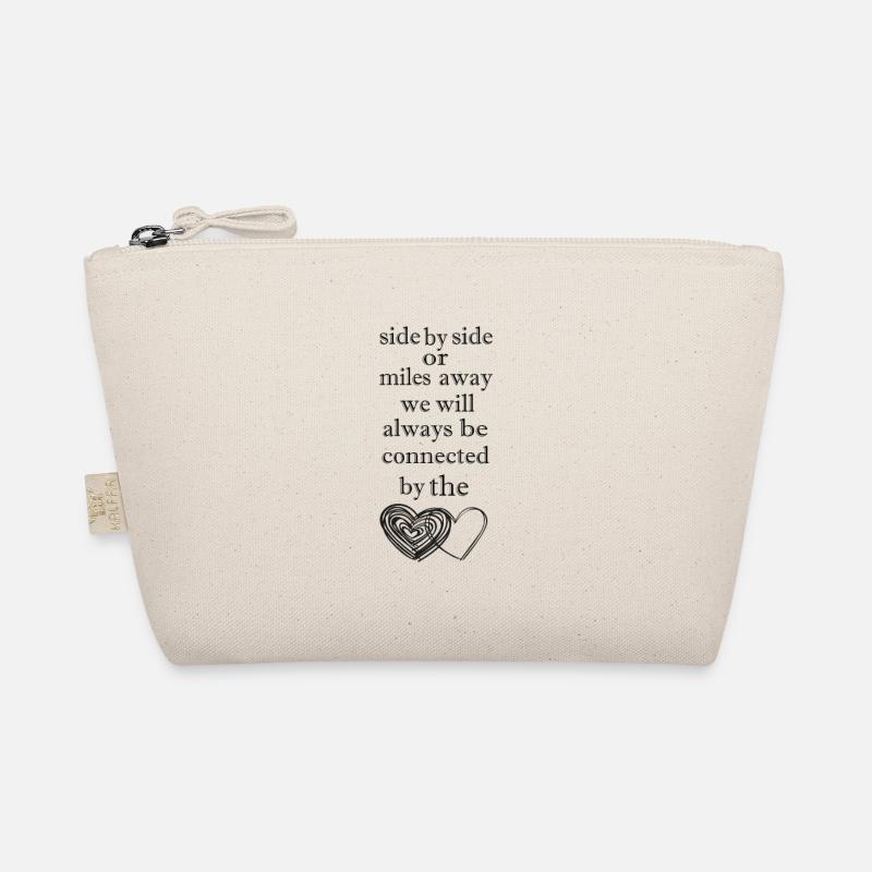 best friends quotes - Bio-Täschchen - Natur