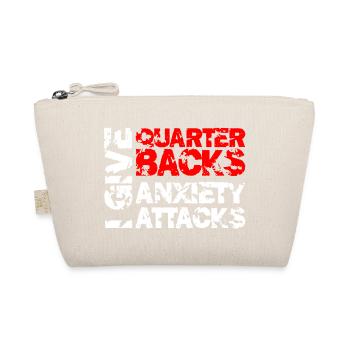 I Give Quarterbacks Anxiety Attacks, Football - Trousse biologique - nature - Devant
