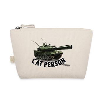 Cat person - Tank - Trousse biologique - nature - Devant