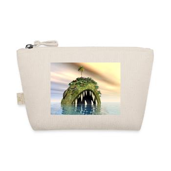 Sea Monster, Sea Monster, Island - Organic Pouch - nature - Front