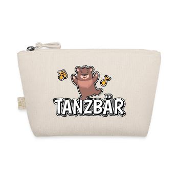 Tanzbär - Bär - Bären - Bio-Täschchen - Natur - Vorne