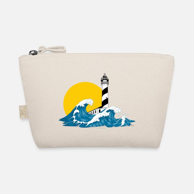 lighthouse wave Menorca Organic Pouch