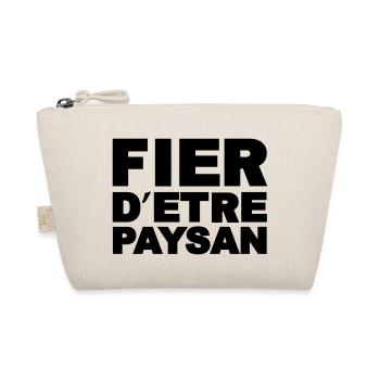 Fier d être Paysan - Trousse biologique - nature - Devant