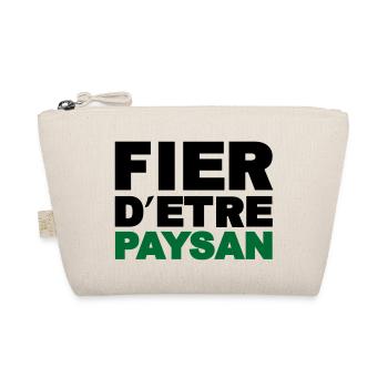 Fier d être Paysan - Trousse biologique - nature - Devant