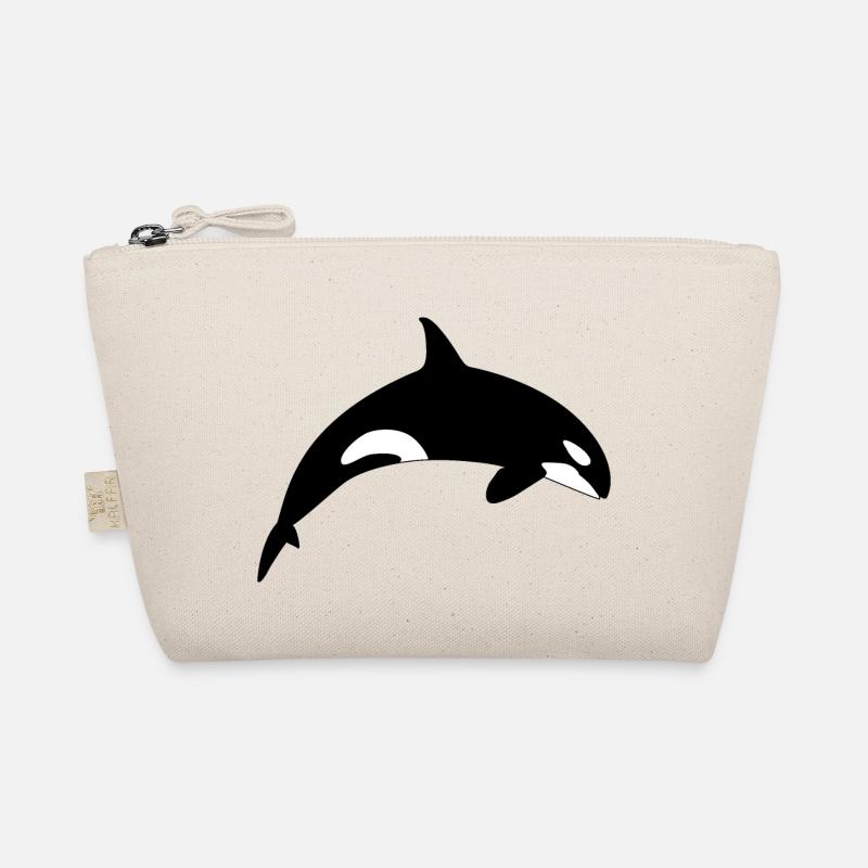 Killer Whale Orca Killer Whale - Organic Pouch - nature