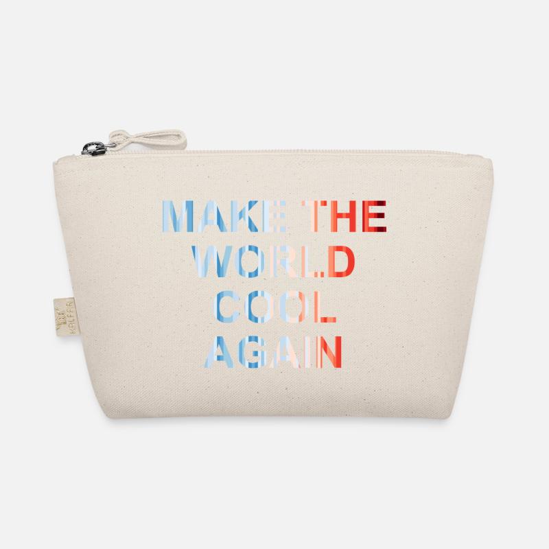 Make the world cool again - Klimawandel - FFF Bio-Täschchen