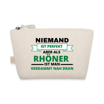 Rhön Hessen hessen Rhöner Rhönschaf Spruch - Bio-Täschchen - Natur - Vorne