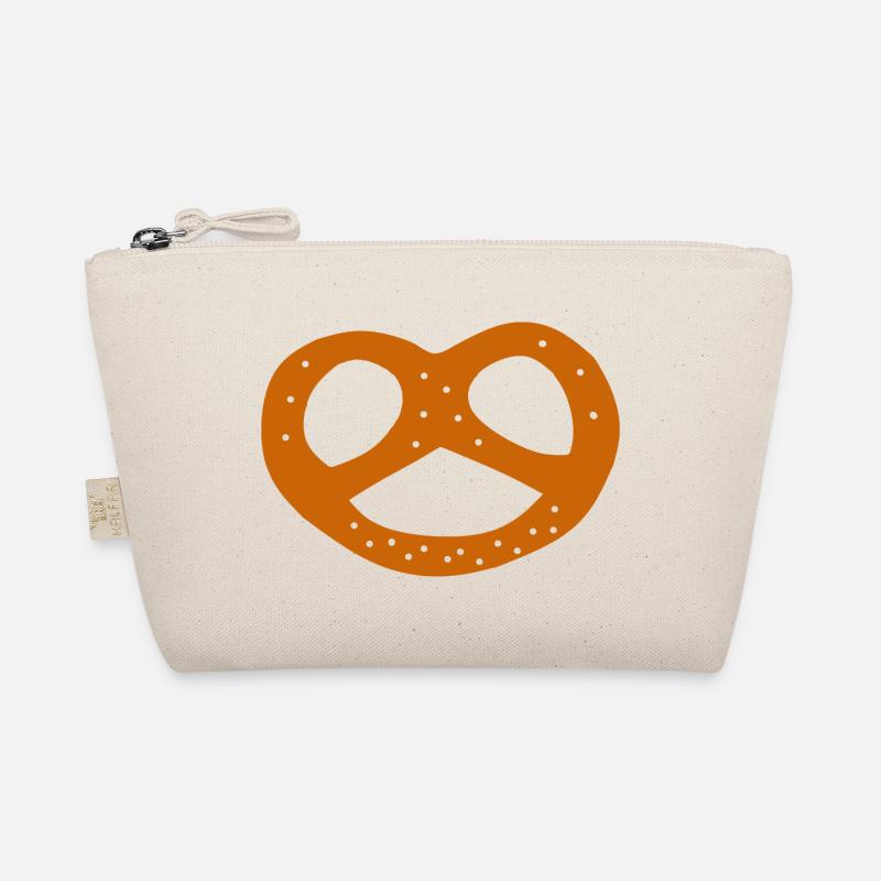 Brezel backen Bäcker Bäckerin Vorlage Symbole - Bio-Täschchen - Natur