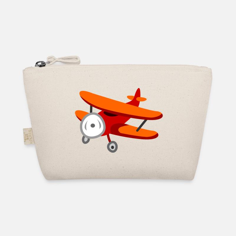 Avion biplan rouge Trousse biologique
