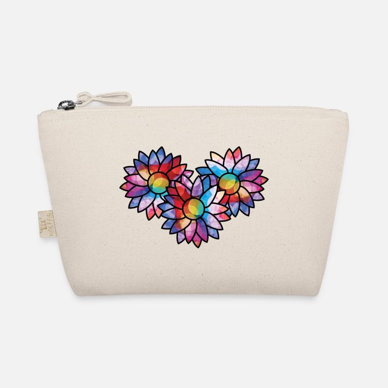 Sunflowers coloured Organic Pouch