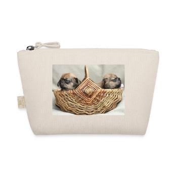 Bouledogues français deux chiots mignons - Trousse biologique - nature - Devant