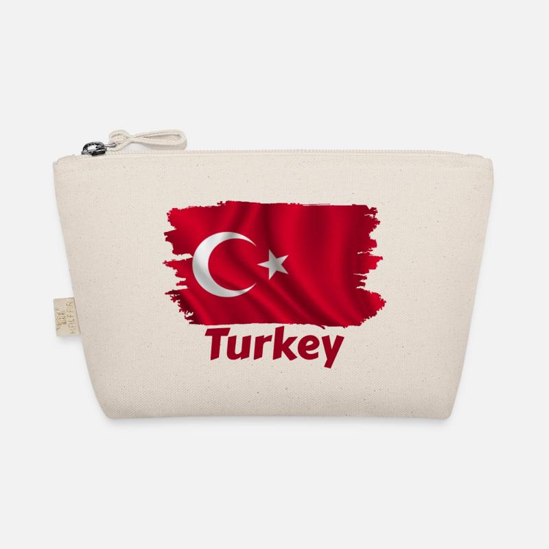 Drapeau de la Turquie - Trousse biologique - nature