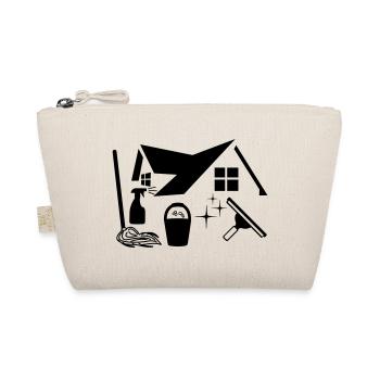 Logo de nettoyeur de vitres pour vêtements d’entreprise - Trousse biologique - nature - Devant
