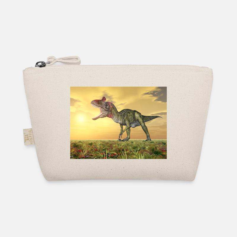 Dinosaur Cryolophosaurus Organic Pouch