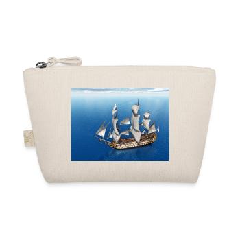 Historic sailing ship HMS Victory - Organic Pouch - nature - Front