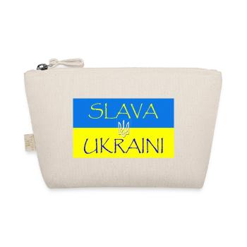 Slava Ukraini - Stop the war - Bio-Täschchen - Natur - Vorne