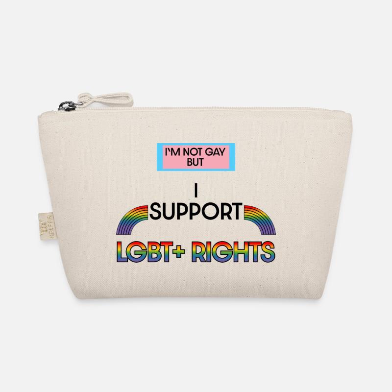 not gay support lgbt rights Organic Pouch