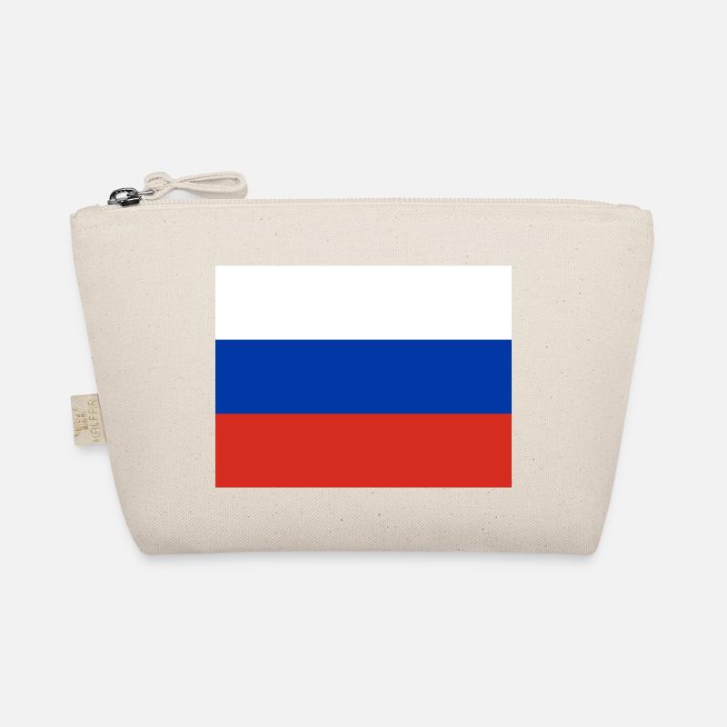 Russian flag Organic Pouch