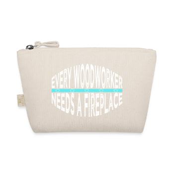 blogger happy carpenter girl tshirts forester - Organic Pouch - nature - Front