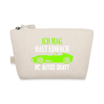 Ich mag halt einfach RC Autos okay? RC Car Modell - Bio-Täschchen - Natur - Vorne