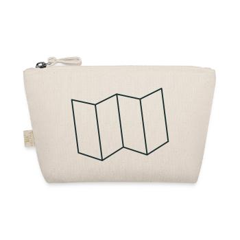 plis de contour de carte pliés - Trousse biologique - nature - Devant