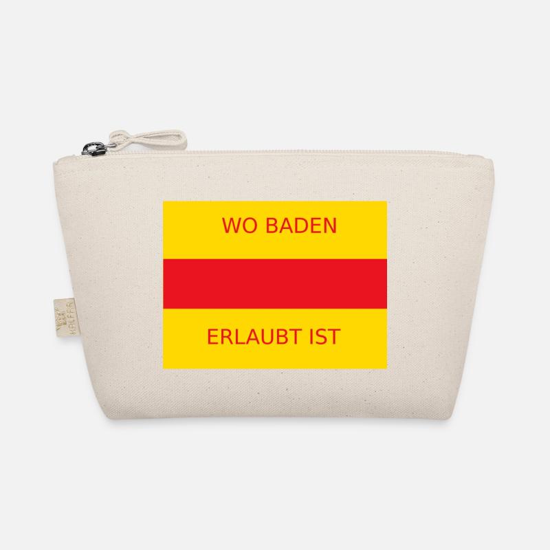 WoBaden Erlaubt ist - Bio-Täschchen - Natur