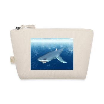 Great White Shark - Organic Pouch - nature - Front