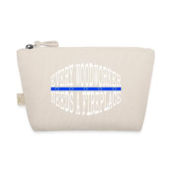 carpenter plumber woodcutter geek funny - Organic Pouch - nature - Front