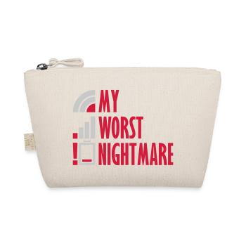 My worst nightmare Logos - Bio-Täschchen - Natur - Vorne