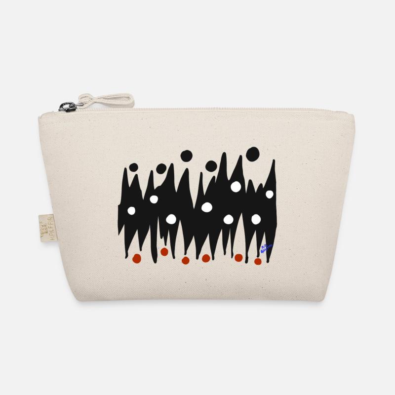 Diskussion zwischen zwei. Bio-Täschchen