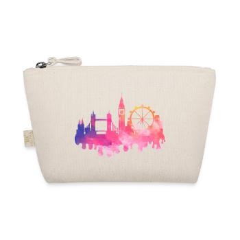 Londres Angleterre UK City Skyline Splash Coloré - Trousse biologique - nature - Devant