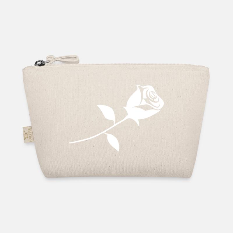 Eine Rose Bio-Täschchen