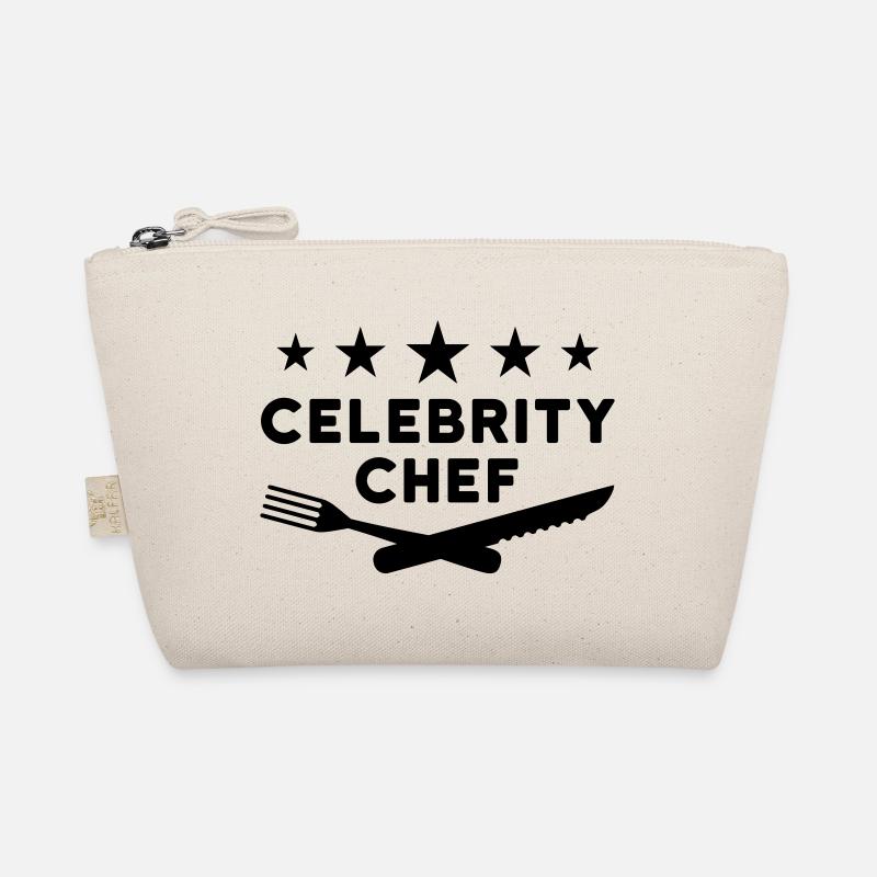 Celebrity chef (fünf Sterne, Gabel, Messer) Bio-Täschchen