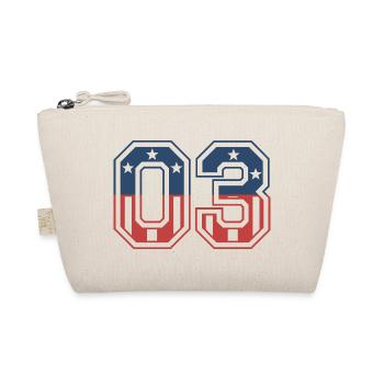 Number 03 USA - Organic Pouch - nature - Front