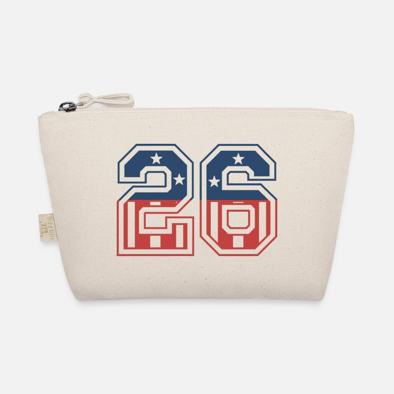 Nummer 26 USA Bio-Täschchen