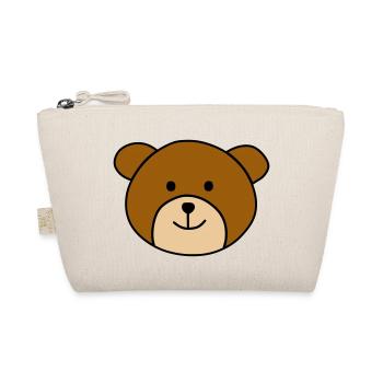 Cute bear - Bio-Täschchen - Natur - Vorne