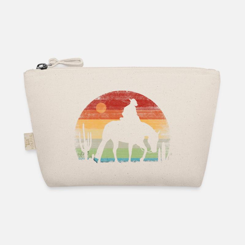 Cowboy - Retro Sunset Organic Pouch