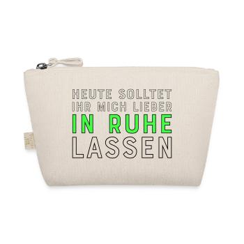 Lustige Sprüche für Kollegen - Bio-Täschchen - Natur - Vorne
