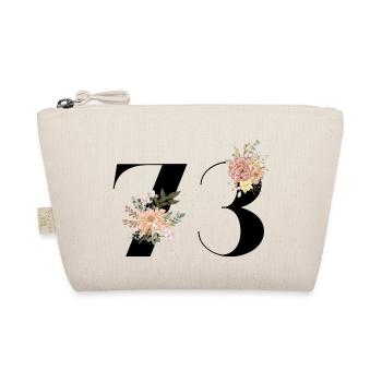 73e anniversaire fleuris (Cadeau de 73 ans) - Trousse biologique - nature - Devant